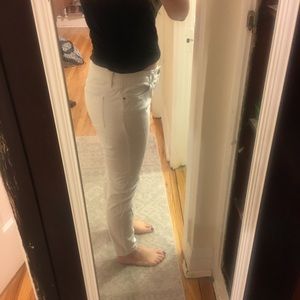 The Limited // White legging jean